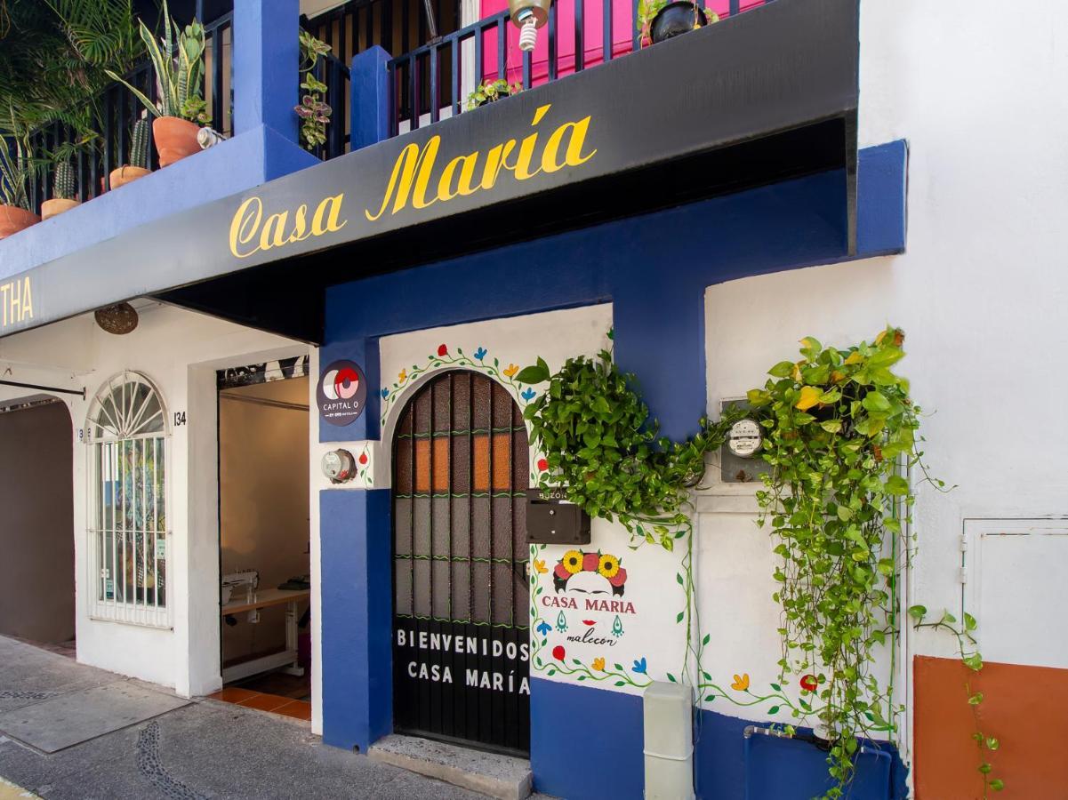 Casa Maria Malecon Hotell Puerto Vallarta Exteriör bild