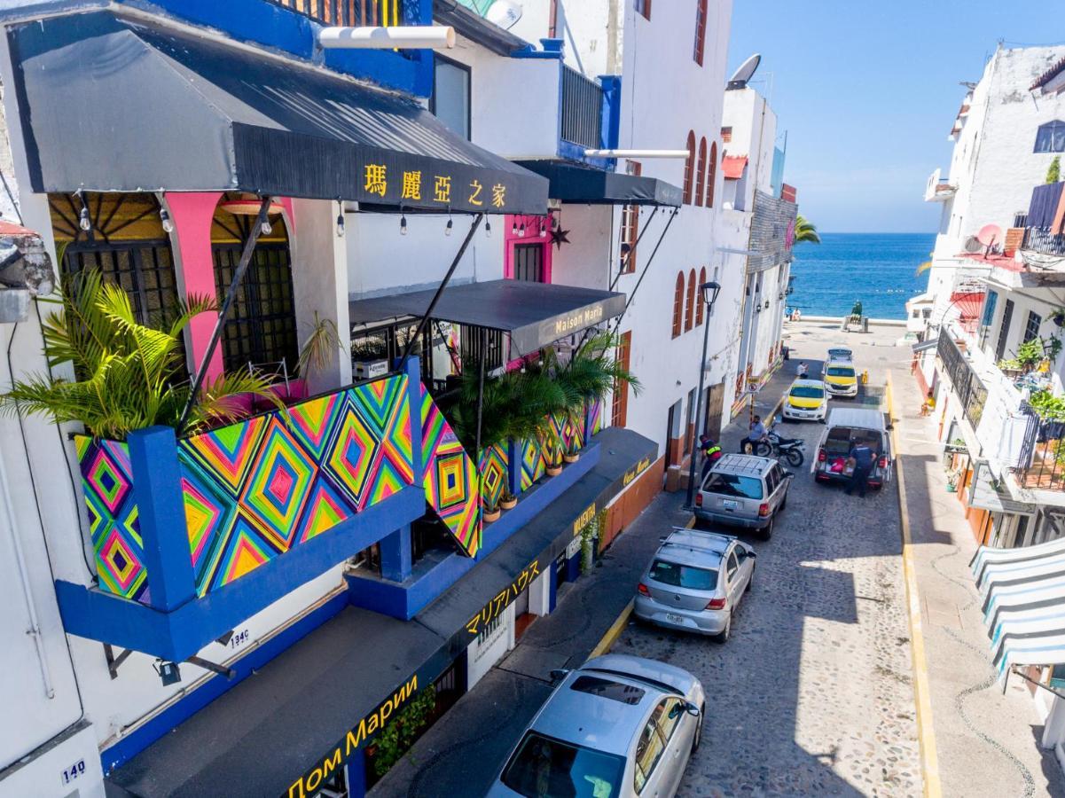 Casa Maria Malecon Hotell Puerto Vallarta Exteriör bild