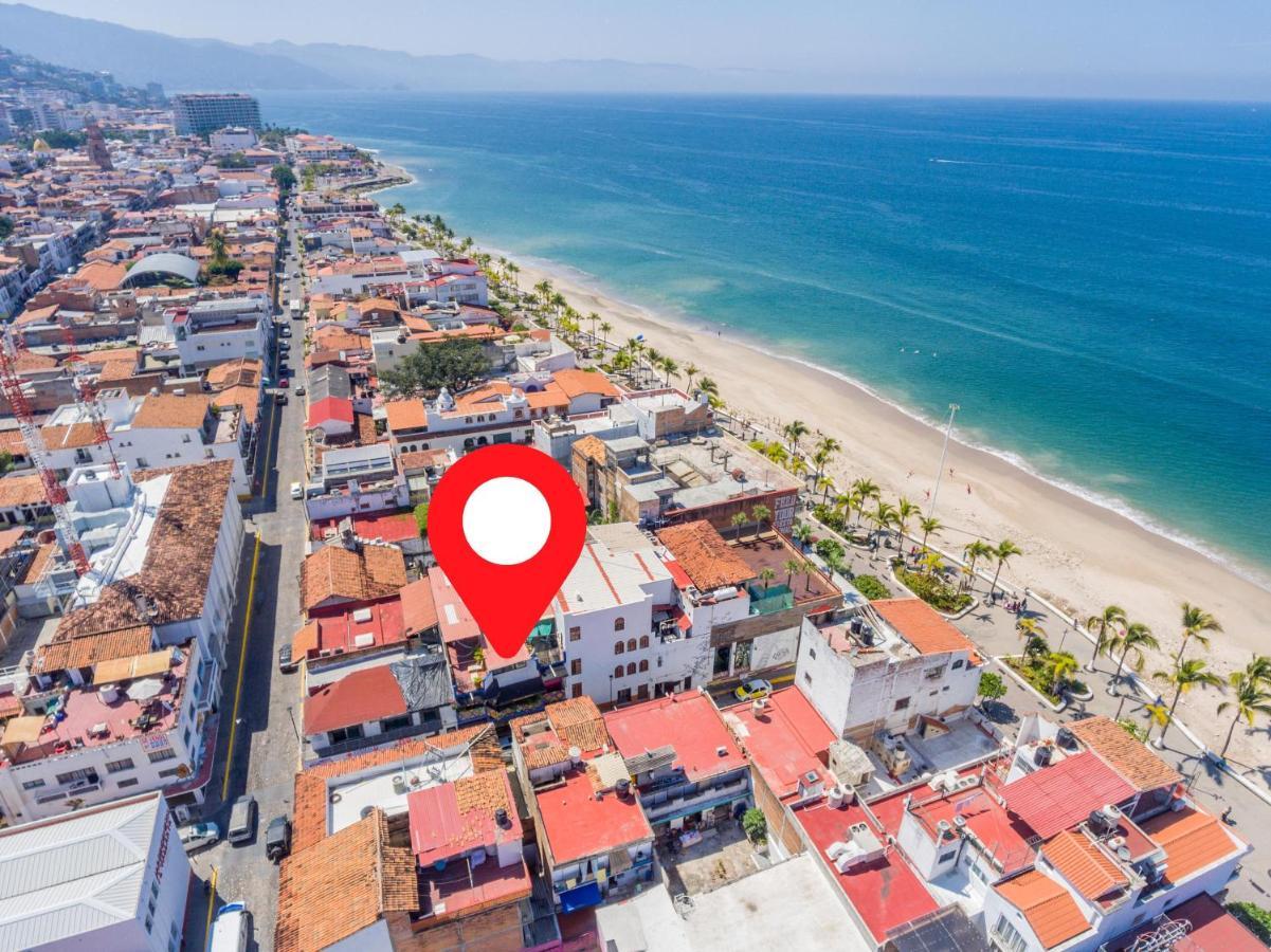 Casa Maria Malecon Hotell Puerto Vallarta Exteriör bild